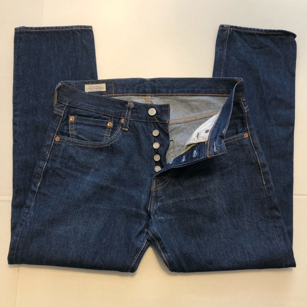 Levi’s Premium 501ST Slim Taper Button Fly Jeans Size 31